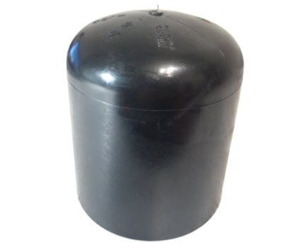 Заглушка d 50 мм, лита, SDR11, PE100